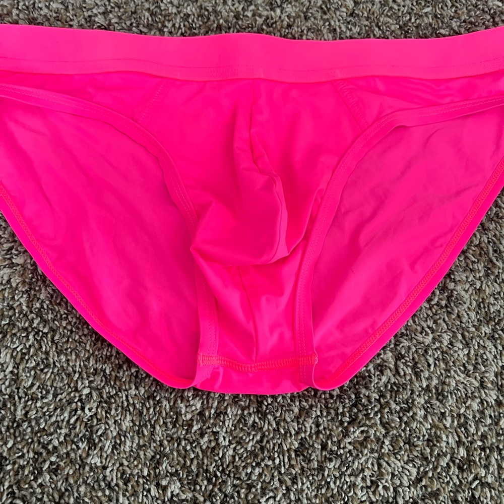 Vibrant Pink Men's Briefs
